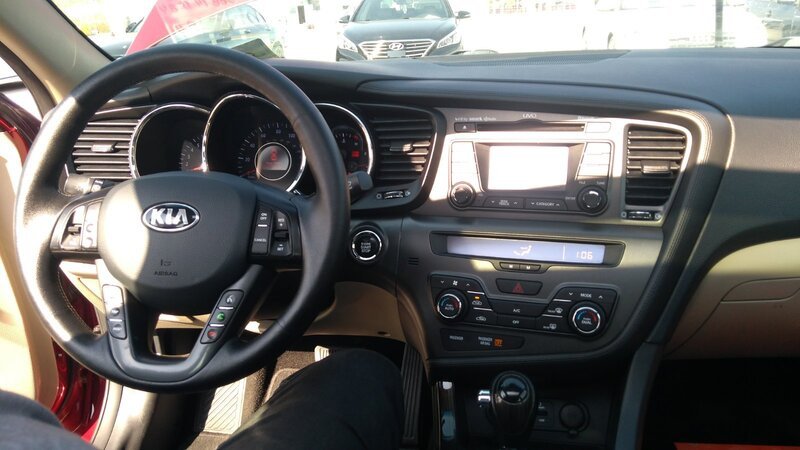 ფოტო 7 KIA Optima 2012